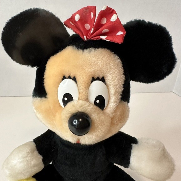Disneyland Walt Disney World Minnie Mouse 7" Stuffed Animal Plush w/Red Bow - Picture 8 of 8